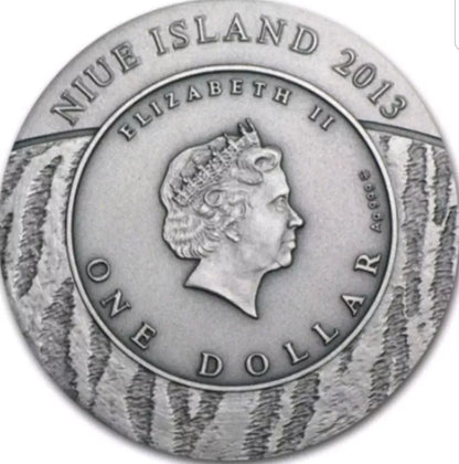 Niue - Wildlife Family TIGERS - 1 oz