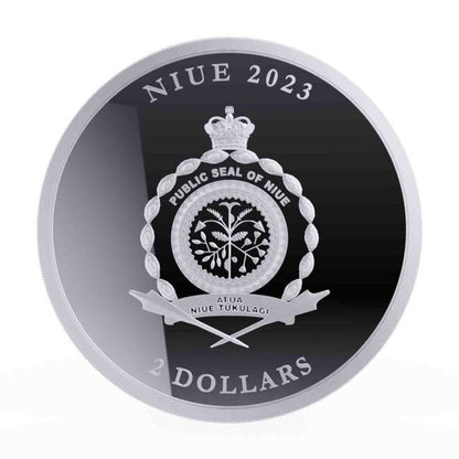 Niue - Silver Vivat Humanitas Proof Coin Pressburg Mint - 2023 - 1 oz