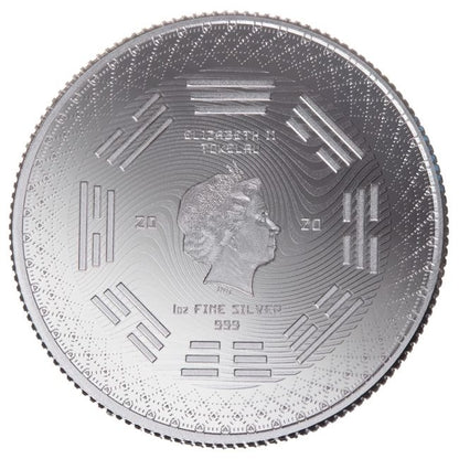 Tokelau - Silver Equilibrium Coin BU (In Capsule) - 2020 - 1 oz