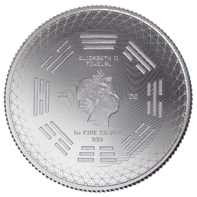 Tokelau - Silver Equilibrium Coin BU (In Capsule) - 2020 - 1 oz