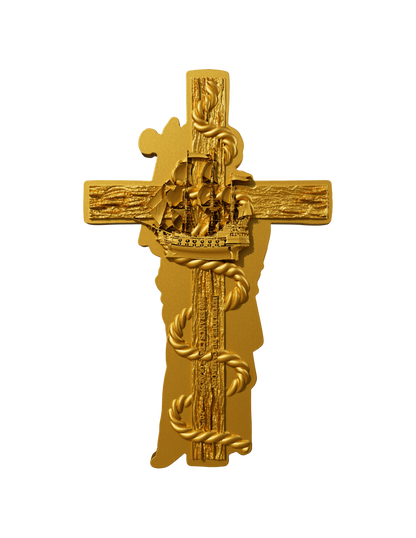 Cameroon - Saint Jude 12 Apostle Series GILDED - 2 oz