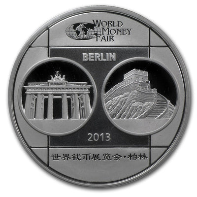 China - Panda - World Money Fair Proof - 30 g