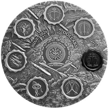 Niue - Seven Seals of the Apocalypse - Black Horse