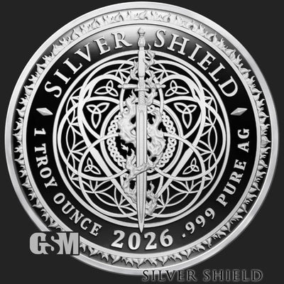 US - Silver Shield "World War MEme #158" Unfixable Proof Silver Round - 1 oz