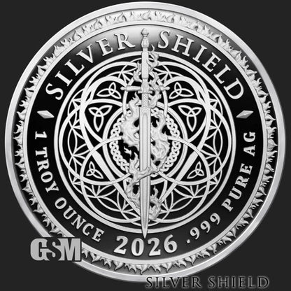 US - Silver Shield "World War MEme #158" Unfixable Proof Silver Round  - 1 oz