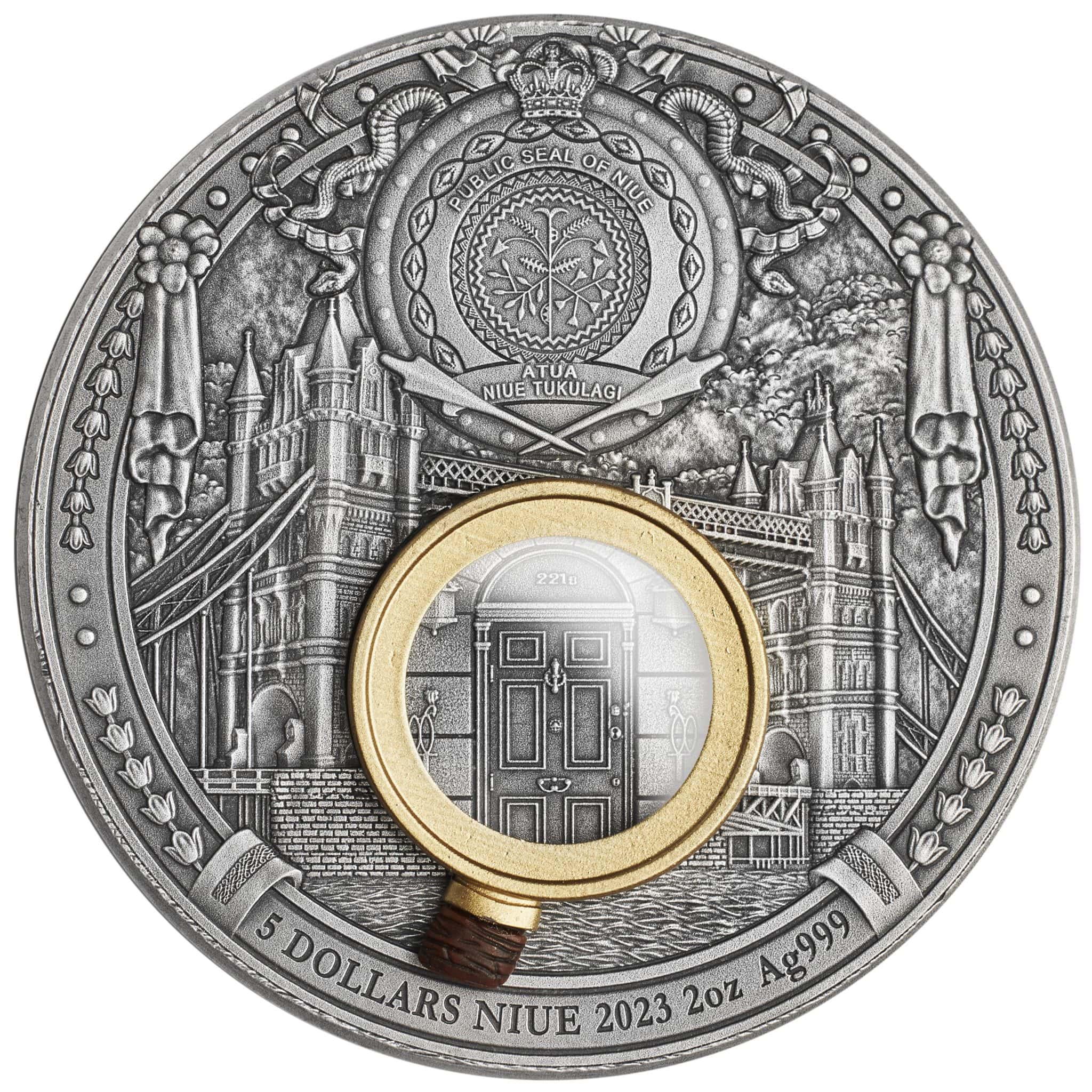 Niue – A Study in Scarlet (Sherlock Holmes series) - 2 oz