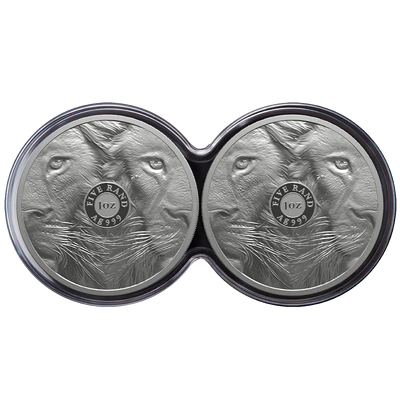 Südafrika - Big Five III - Löwe - Double Capsule - 2 oz