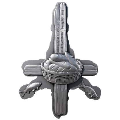 Cameroon - Saint Philip 12 Apostle Series ANTIQUED - 2 oz