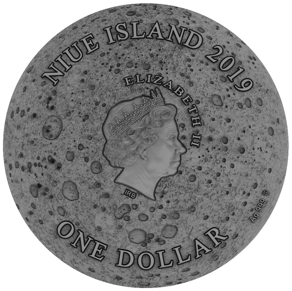 Niue - Vesta - Moon crater Copernicus Craters of universe - 1 oz