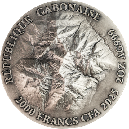 Gabon - Flat Earth -  2 oz