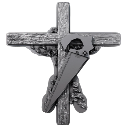 Cameroon - Saint James the Less 12 Apostle Series ANTIQUED - 2 oz