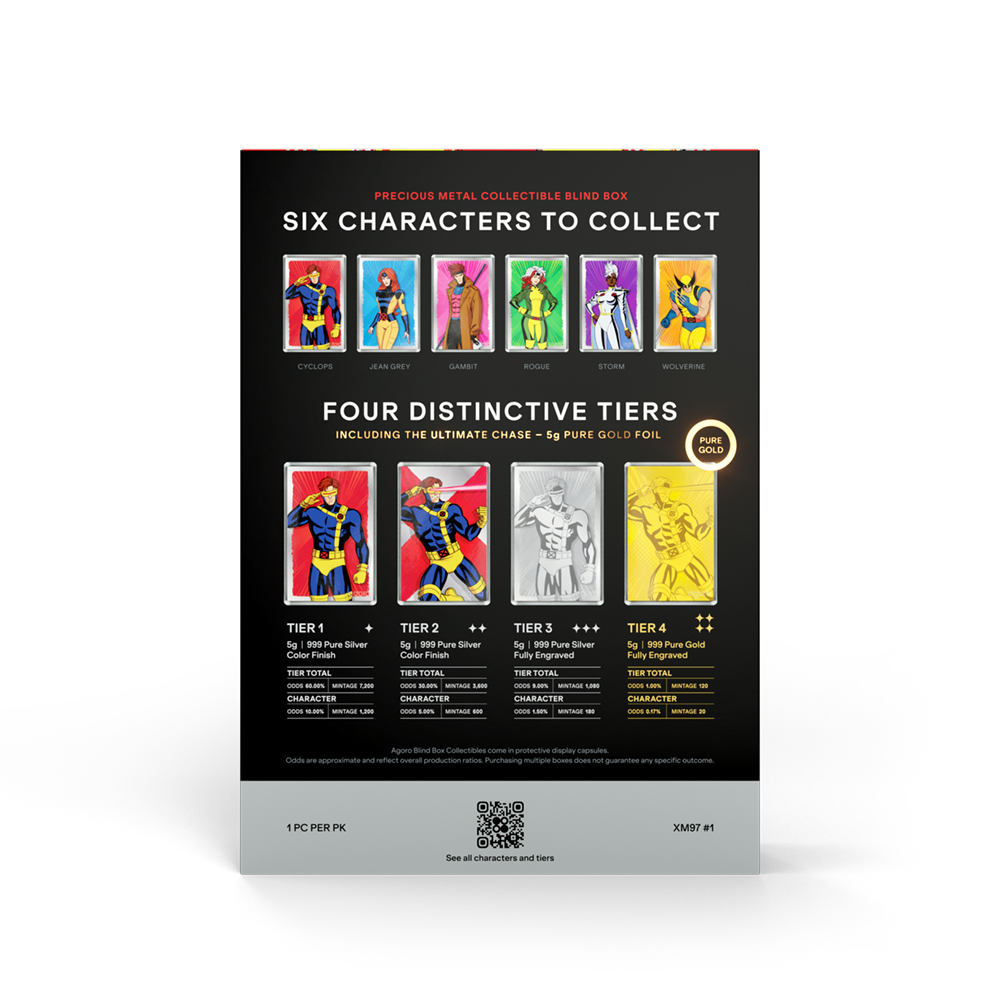 Niue - MARVEL-X-Men'97 Blind Box