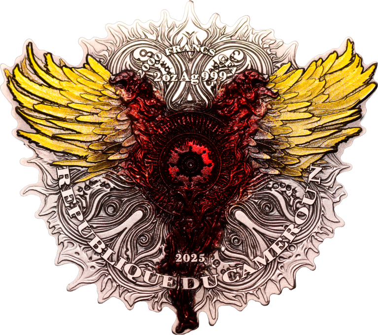 Cameroon - Icarus shaped coin - 2 oz