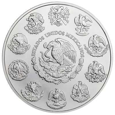 Mexico – Libertad Tlaloc Colorized Silver Coin