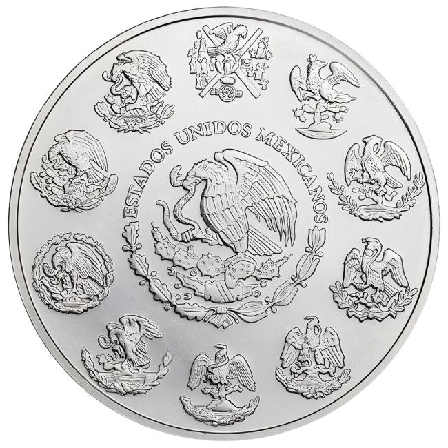 Mexico - Libertad Tlaloc Colorized Silver Coin - 1 oz