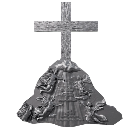 Cameroon - Saint John 12 Apostle Series ANTIQUED - 2 oz