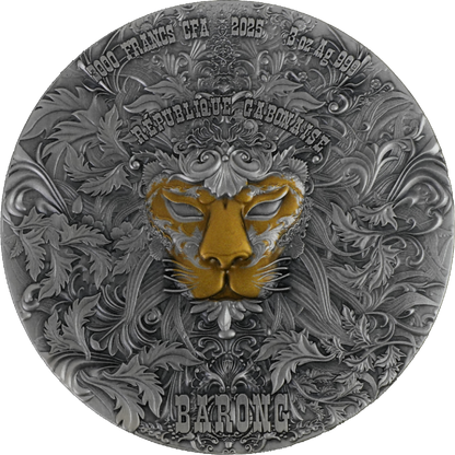 Gabon - Barong and Rangda - 3 oz