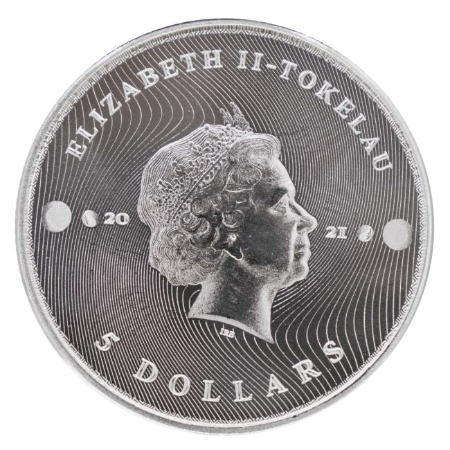 Tokelau - Silver Equilibrium Coin BU (In Capsule) - 2021 - 1 oz