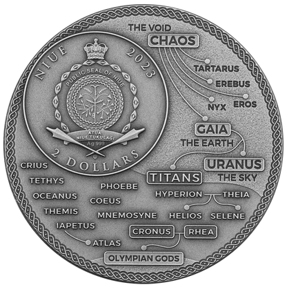 Niue - Helios – Titan series - 2 oz
