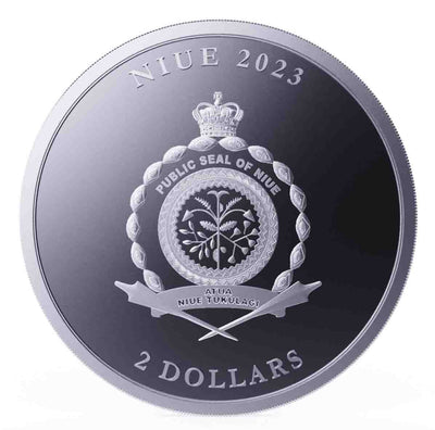 2023 - 1 oz - Niue Silver Magnum Opus Coin (In Capsule)