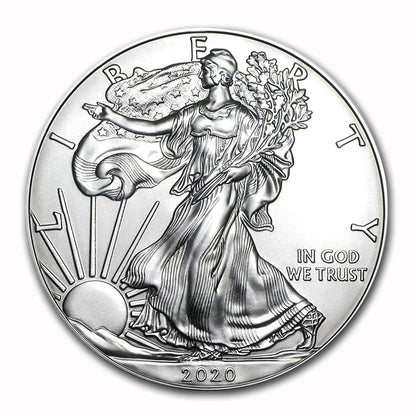 American - 2020 - Silver Eagle NGC MS 70 First day issue - 1 oz