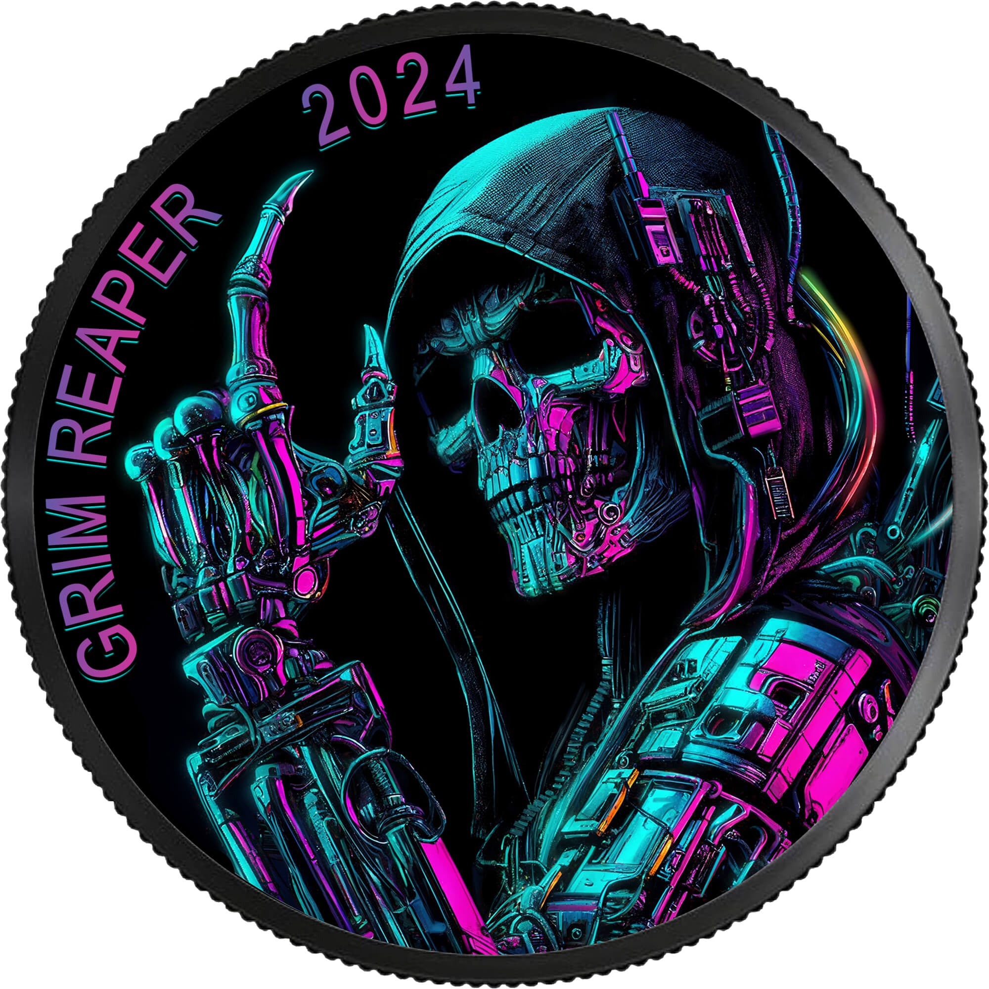 Canada - Grim Reaper - Cyberpunk - 1 oz