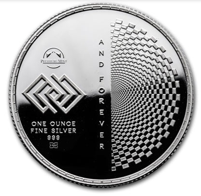 2017 1 oz Silver Chronos Round Proof-Like (In Capsule)