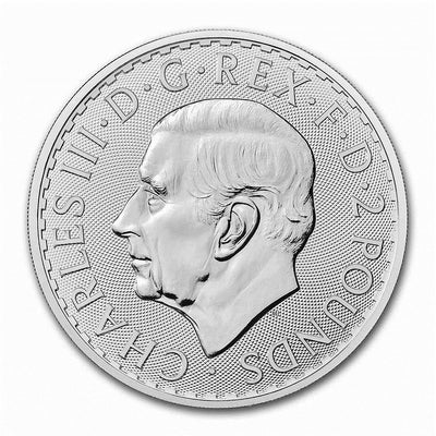 2023 - 1 oz - UK Silver Britannia Coin (King)