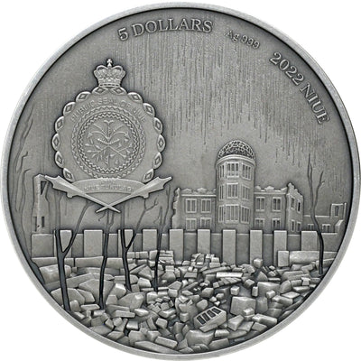 Niue - Hiroshima menschliche Tragödie - 2 oz