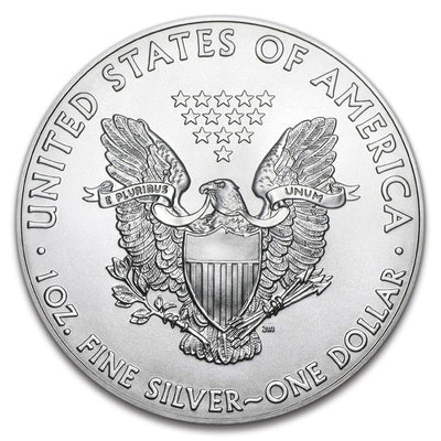 Amerika - Silver Eagle King Skull Kolorierte Münze - 1 oz