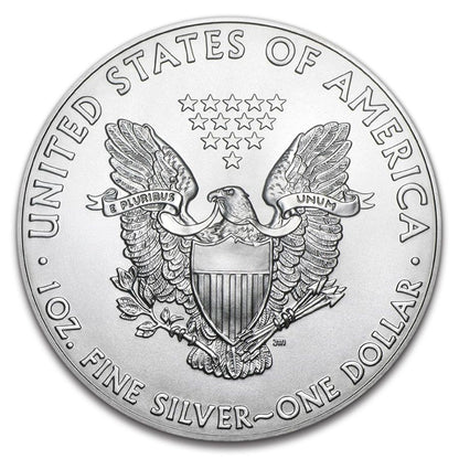 America - Silver Eagle King Skull Colorized Coin - 1 oz