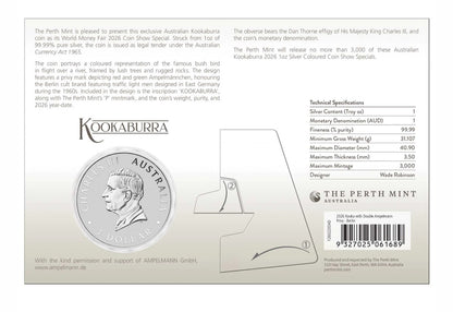 Australia - Kookaburra World Money Fair 2026 - 1 oz