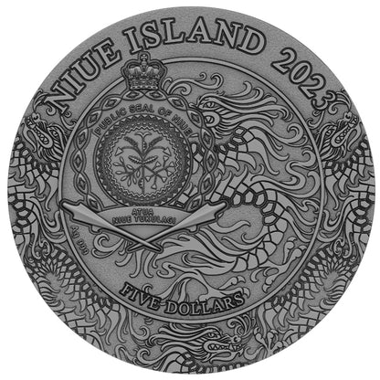 Niue - Zhang Fei Romance of Three Kingdoms 2 oz