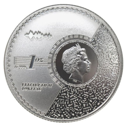 Tokelau - Silver Vivat Humanitas Coin BU (In Capsule) - 2021 - 1 oz