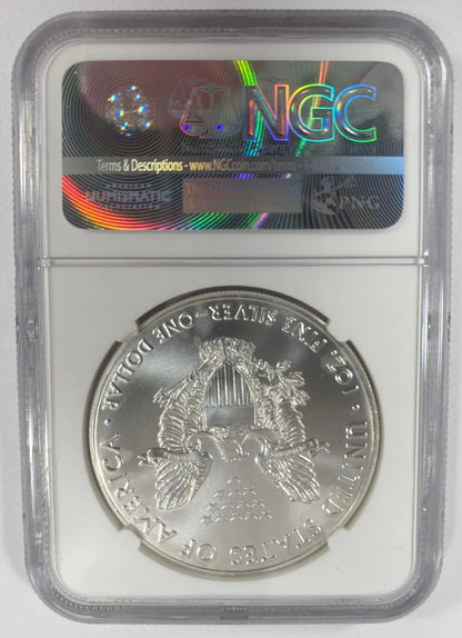 American - 2016 - Silver Eagle NGC MS 70 Early releases - 1 oz