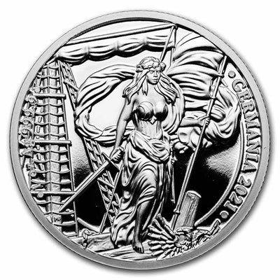 Germania - Silver Round Proof - 1 oz