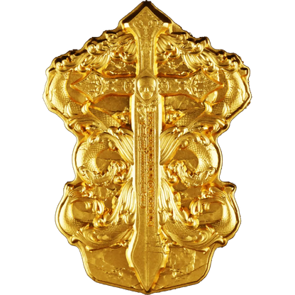 Cameroon - Saint Simon 12 Apostle Series GILDED - 2 oz