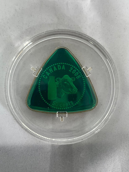 Coin for Dairy with translucent enamel effect - 20 g