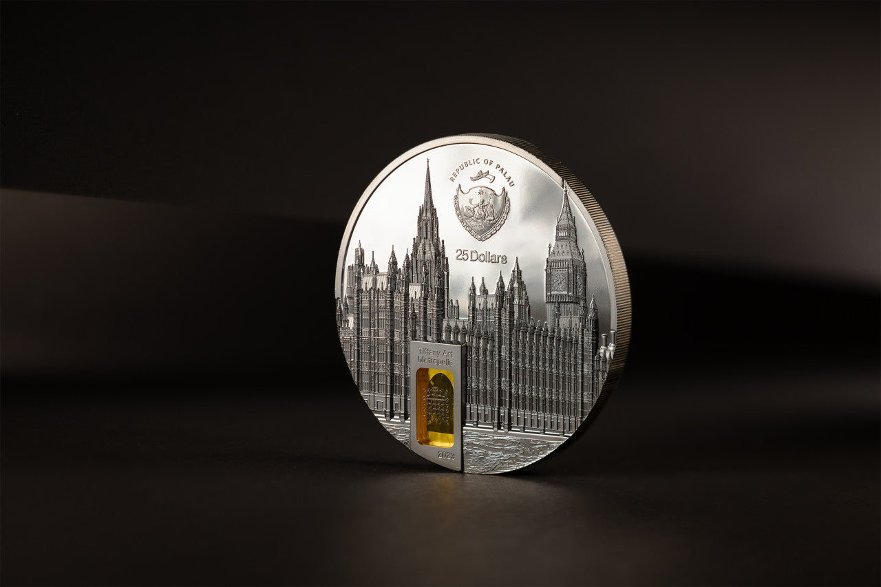 Tiffany Art Metropolis - London Westminster Palace - 5 oz