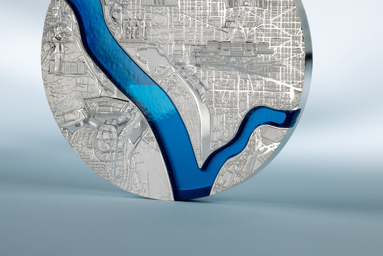 Tiffany Art Metropolis Washington - 3 0z