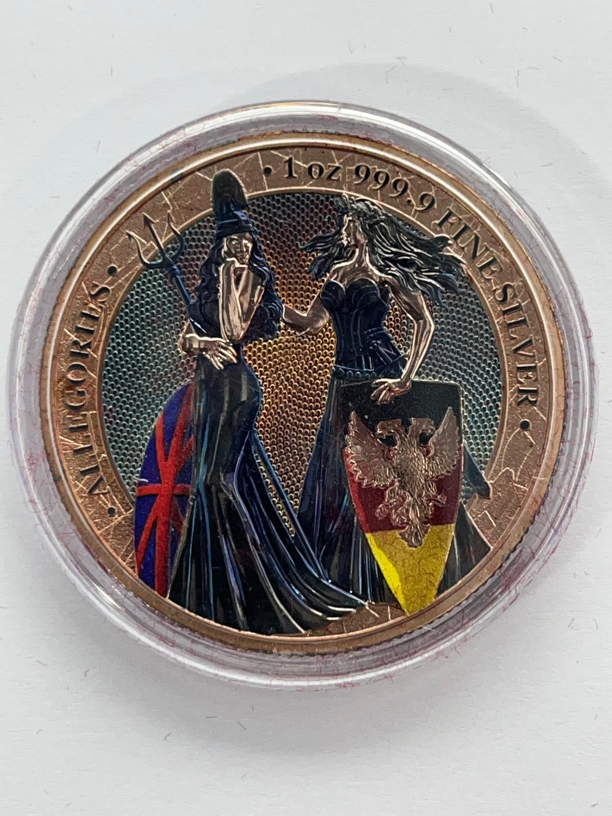 Allegories Red, Yellow Gold & Color - 1 oz