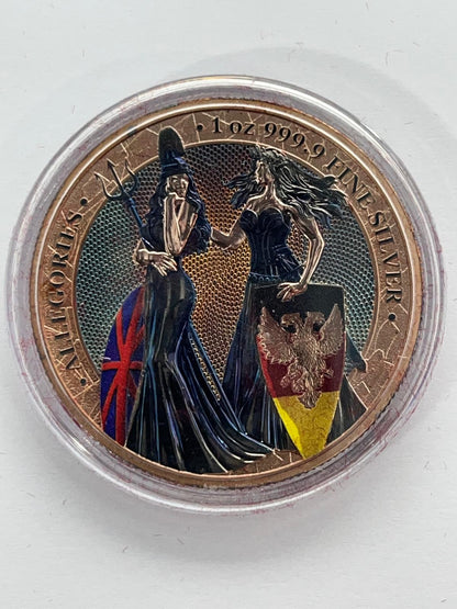 Allegories Red, Yellow Gold & Color - 1 oz