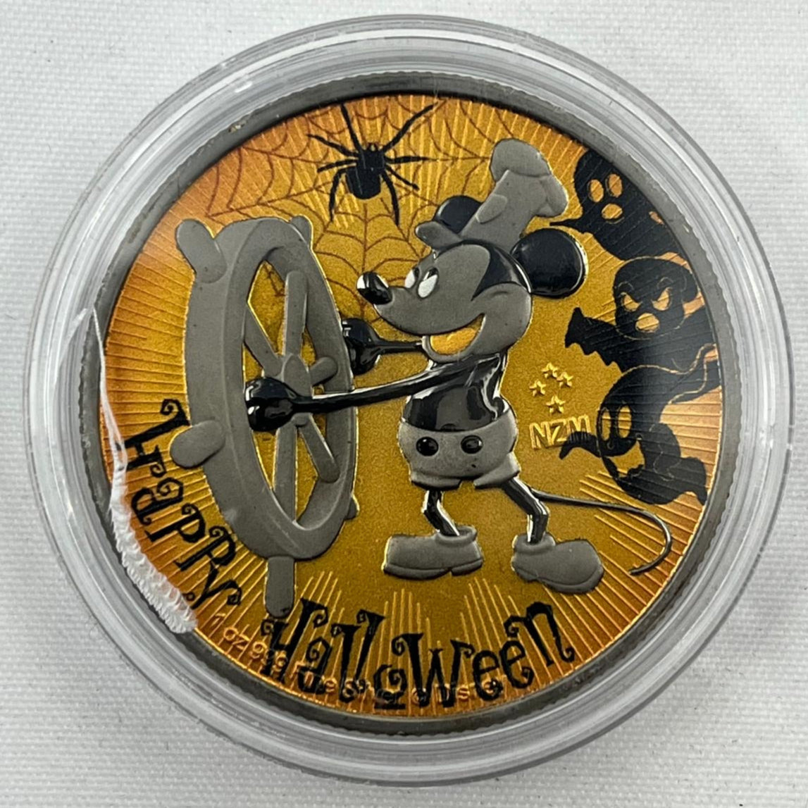 Mickey Mouse Steamboat Willie Halloween Orange 1 oz