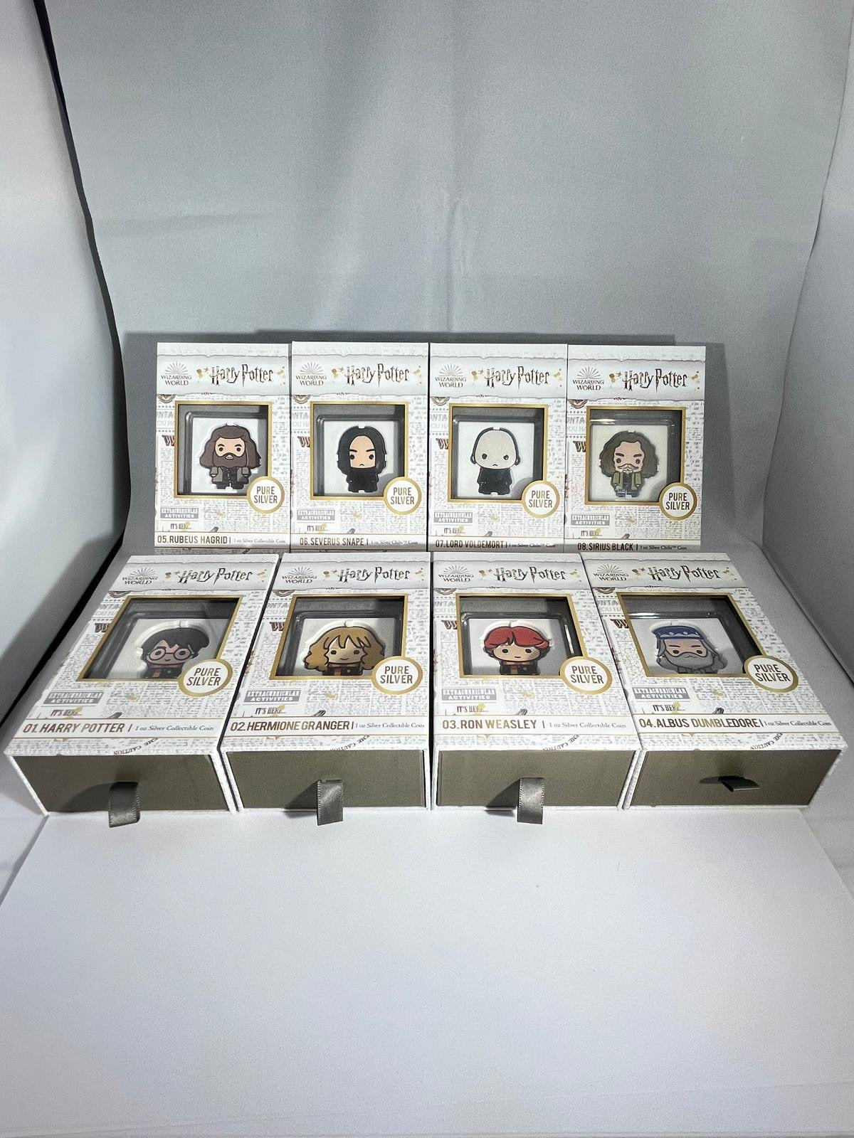Harry Potter Complete Collection - Chibi Coin Set - 8 x 1 oz