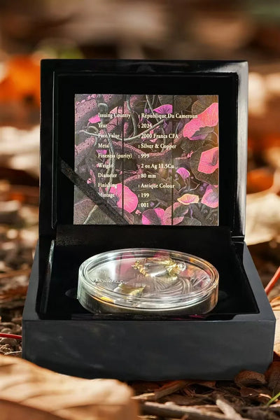 Cameroon - Artemis Bi-Metal - 2 oz silver