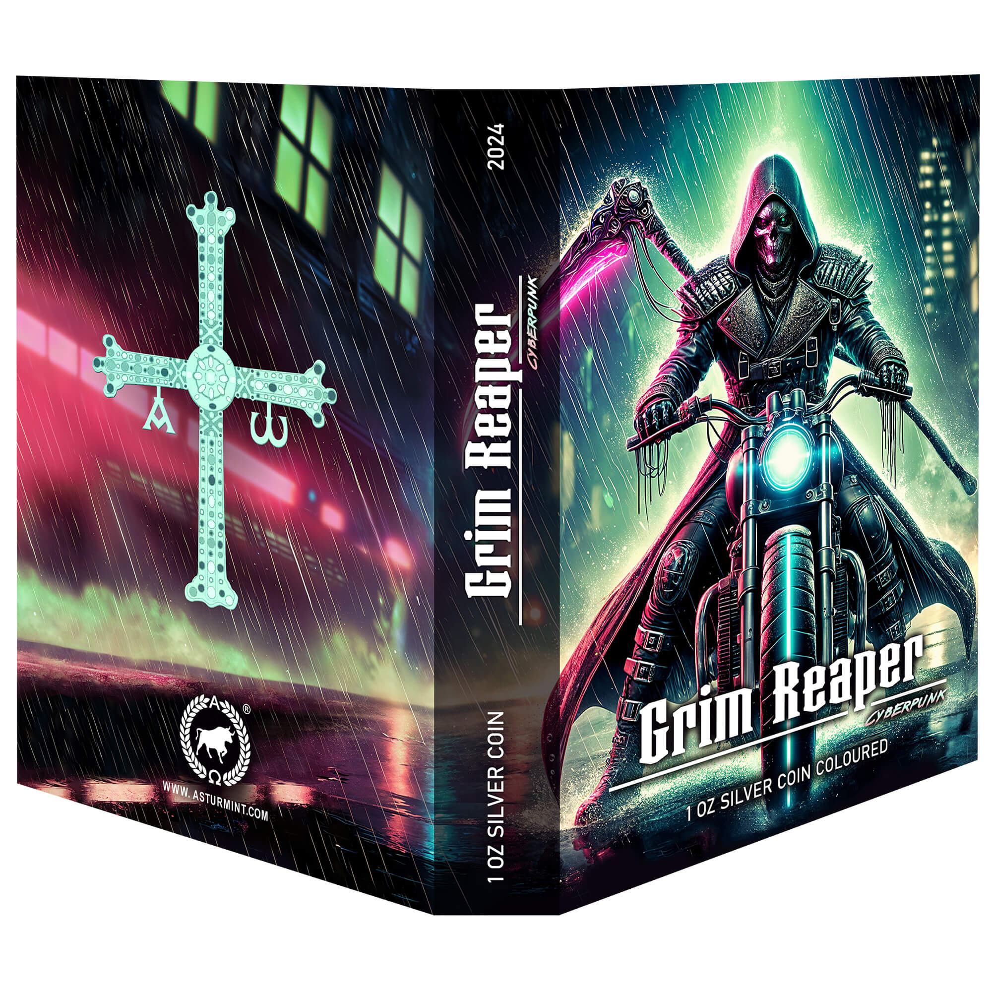 Canada - Grim Reaper - Cyberpunk - 1 oz