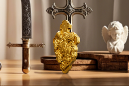 Cameroon - Saint Bartholomew 12 Apostle Series GILDED - 2 oz