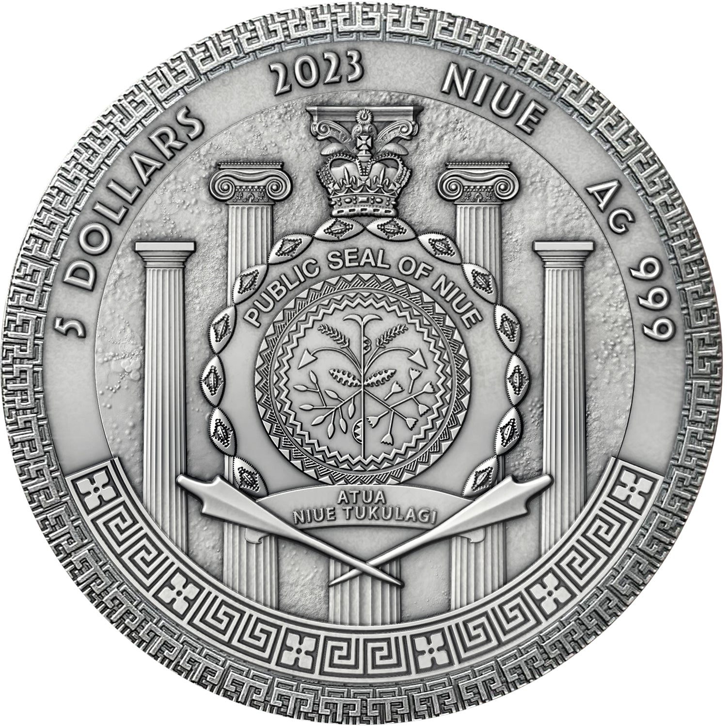 Niue - Ides of March Assassination of Julius Caesar 2 oz