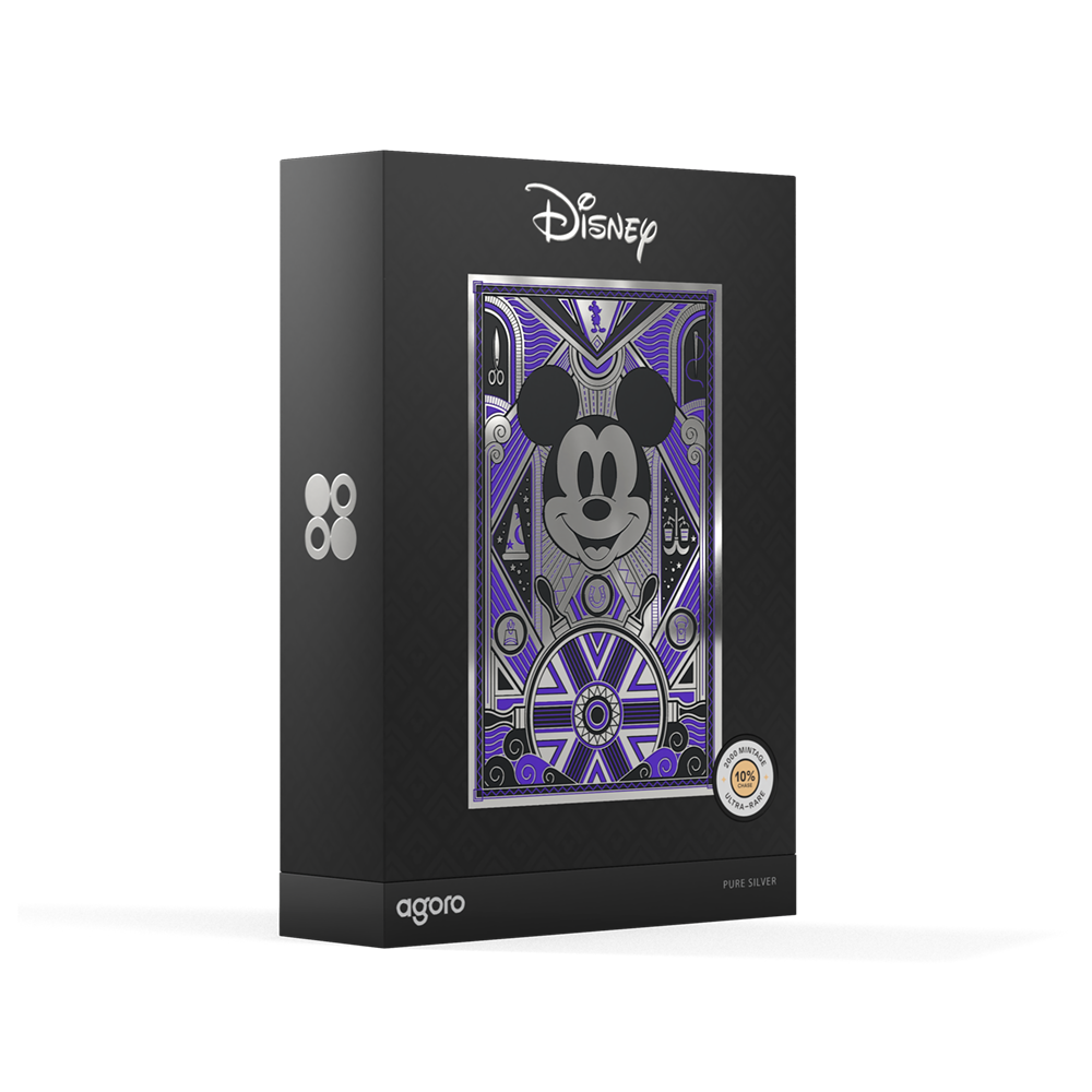 Niue - Disney - Mickey Mouse: Art Deco Foil With Chase