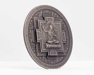 Mongolia - Archeology & Symbolism - Manjushri Mandala Antiqued